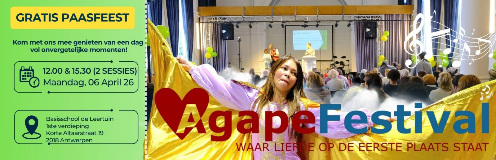 Agape Festival 2026 Agape Church Antwerpen